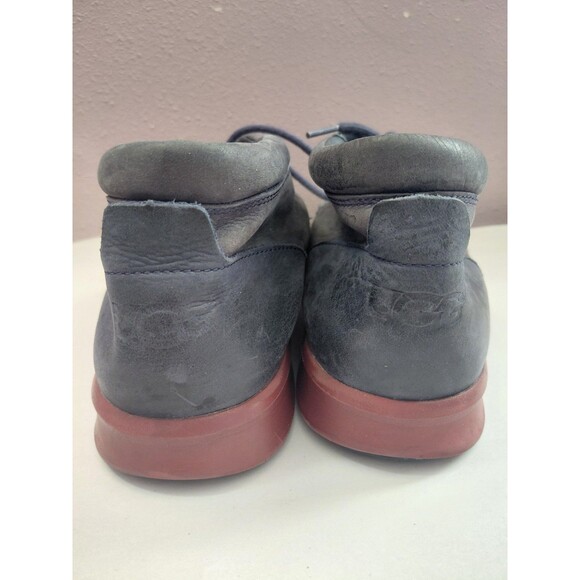 UGG NEUMEL Blue Gray Leather Chukka Boot Waterproof 1012937 Men's US Size 11 - Picture 4 of 7